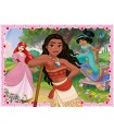 4 Puzzle da 100 Pezzi - Disney Princess