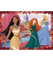 4 Puzzle da 100 Pezzi - Disney Princess