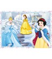 4 Puzzle da 100 Pezzi - Disney Princess