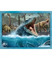 4 Puzzle da 100 Pezzi - Jurassic World