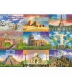Puzzle da 200 Pezzi XXL - Monumenti del Mondo