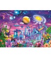 Puzzle da 200 Pezzi XXL - Città Cosmica