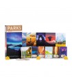 Parks: Nightfall - Espansione Strategica per Giochi da Tavolo, Nuovi Parchi, Card Drafting e Piazzamento Lavoratori, 1-5 Giocato