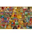 Puzzle da 1000 Pezzi Awesome Alphabet A