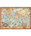 Puzzle da 2000 Pezzi - The World NSF, Map Art