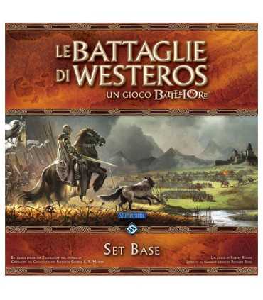 Le Battaglie di Westeros - Gioco da Tavolo Strategico per 2 Giocatori, Miniature e Mappa Doppia Faccia - Il Trono di Spade