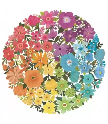 Puzzle da 500 Pezzi - Circle of Colors : Fiori