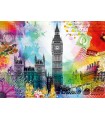 Puzzle da 500 Pezzi - Cartolina di Londra