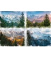 Puzzle da 18000 Pezzi - 4 Stagioni 