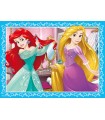 4 Puzzle in 1 - Princesse Disney