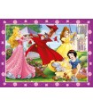 4 Puzzle in 1 - Princesse Disney