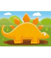 4 Puzzle in 1 - My First Puzzles: Dinosauri