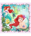 3 Puzzle in 1 - Principesse Dinsey Rapunzel, Aurora e Ariel