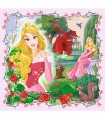 3 Puzzle in 1 - Principesse Dinsey Rapunzel, Aurora e Ariel