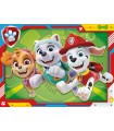 4 Puzzle da 42 Pezzi - Paw Patrol