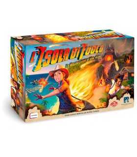 L'Isola di Fuoco - Gioco da Tavolo Avventura per 2-4 Giocatori, 60 Minuti di Strategia e Divertimento, Edizione 2019 Asmodee