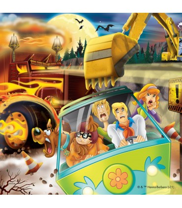 3 Puzzle da 49 Pezzi - Scooby Doo