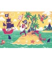 2 Puzzle da 24 Pezzi Puzzle & Play - L'Isola del Pirata