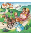 3 Puzzle da 49 Pezzi - Piccole Principessine