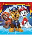 3 Puzzle da 49 Pezzi - Paw Patrol