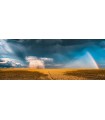 Puzzle da 1000 Pezzi Panorama - Campi Dopo la Tempesta