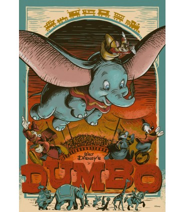 Puzzle da 300 Pezzi - Disney 100: Dumbo 