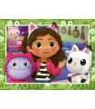 4 Puzzle in 1 - Gabby's Dollhouse