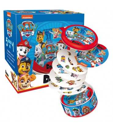 Dobble - Paw Patrol: Gioco di Carte Divertente e Veloce per 4-8 Giocatori, Adatto dai 6 Anni - Stimola Riflessi e Prontezza!