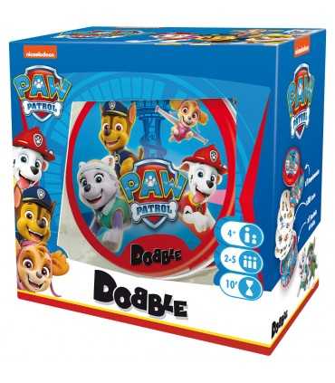 Dobble - Paw Patrol: Gioco di Carte Divertente e Veloce per 4-8 Giocatori, Adatto dai 6 Anni - Stimola Riflessi e Prontezza!