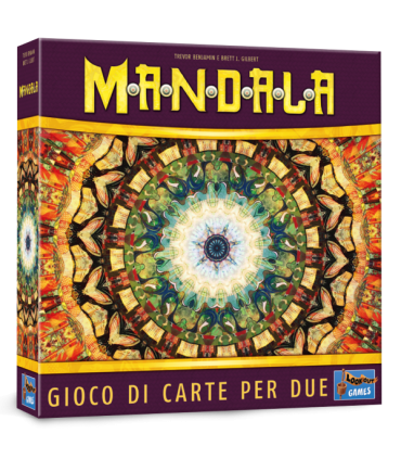 Mandala - Gioco da Tavolo Strategico per 2 Giocatori | Collezione di Carte e Gestione della Mano | Brett J. Gilbert