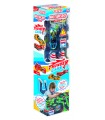 TAPPETO GIOCO THUNDER CARS 1 AUTO DIE CAST E ACC.