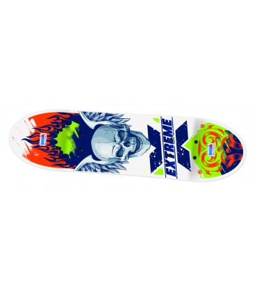 SKATEBOARD LEGNO 60X15 CM - 2 DISEGNI ASSORTITI