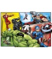 Puzzle da 104 pezzi Supercolor The Avengers