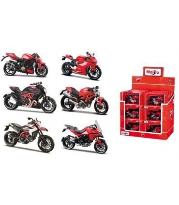 MAISTO COLLEZIONE MOTO DUCATI 1 12
