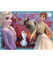 4 Puzzle da 42 Pezzi - Frozen 2