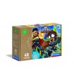 3 Puzzle da 48 Pezzi Play For Future Super Hero Adventures