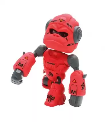 MARS Gorilla RobotRobot gorilla in die cast e plasticamisura 9.5 5.5 12.5 cmluci e suonifunzione pug