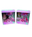 Trendy Teens - Mini Fashion con biciclettabambolina cm 16 con bicicletta, caschetto  e spazzola per 