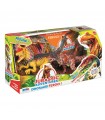 2 ass.ti jurassic adventures 2 animali con voci