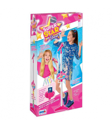 Super Star Show - Microfono con Asta e Amplificatore