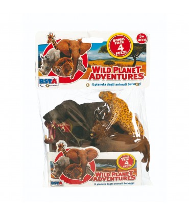 Busta animali selvaggi 2 ass