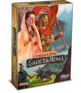 Pandemic: La Caduta di Roma - Gioco Cooperativo per 1-5 Giocatori, Strategia ed Azione Epica, 60 Minuti di Divertimento