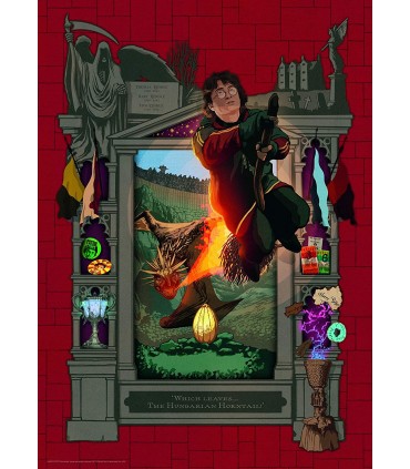 Puzzle da 1000 Pezzi Harry Potter La Prima Prova del Torneo Tremaghi