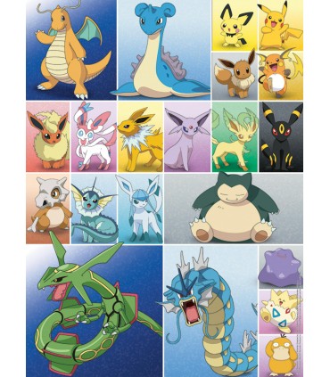 2 Puzzle da 500 Pezzi Pokemon