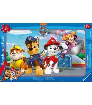 Puzzle da 15 Pezzi - Paw Patrol