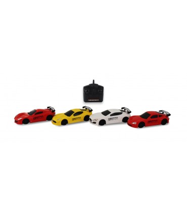 Radiocom - City Sport Auto Scala 1:24,misura 18*7.5*5 cm RC 2.4 Ghz, 7 funzioni, con luci