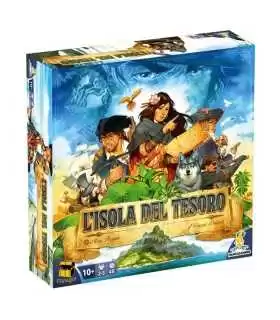 L'Isola del Tesoro - Gioco da Tavolo Avventura Pirata per 2-5 Giocatori, Strategia e Bluff, 45 Minuti di Divertimento!