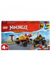 Ninjago - Battaglia su Auto e Moto di Kai e Ras