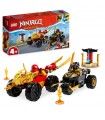 Ninjago - Battaglia su Auto e Moto di Kai e Ras