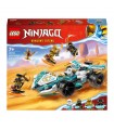 Ninjago Auto da Corsa Spinjitzu Dragon Power di Zane
